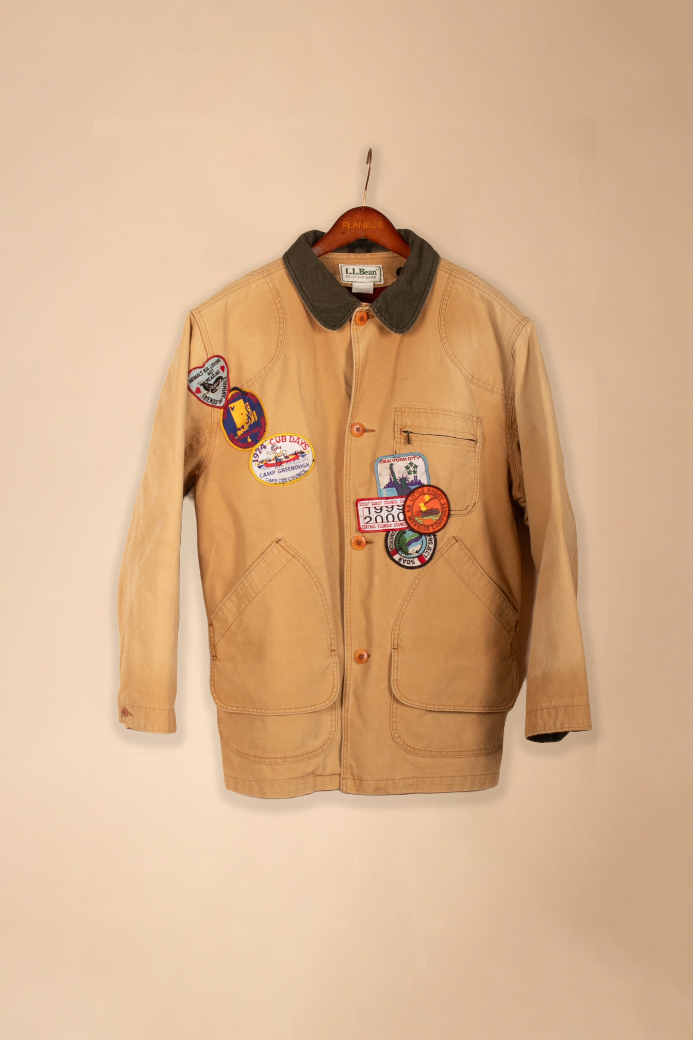 swagged up chore coat