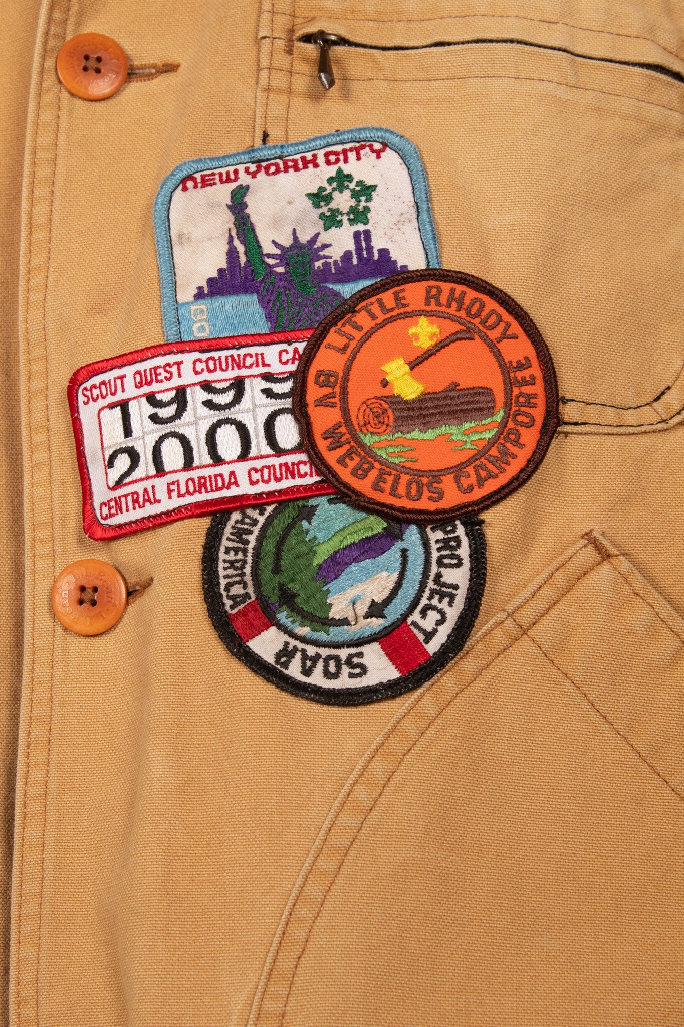 swagged up chore coat